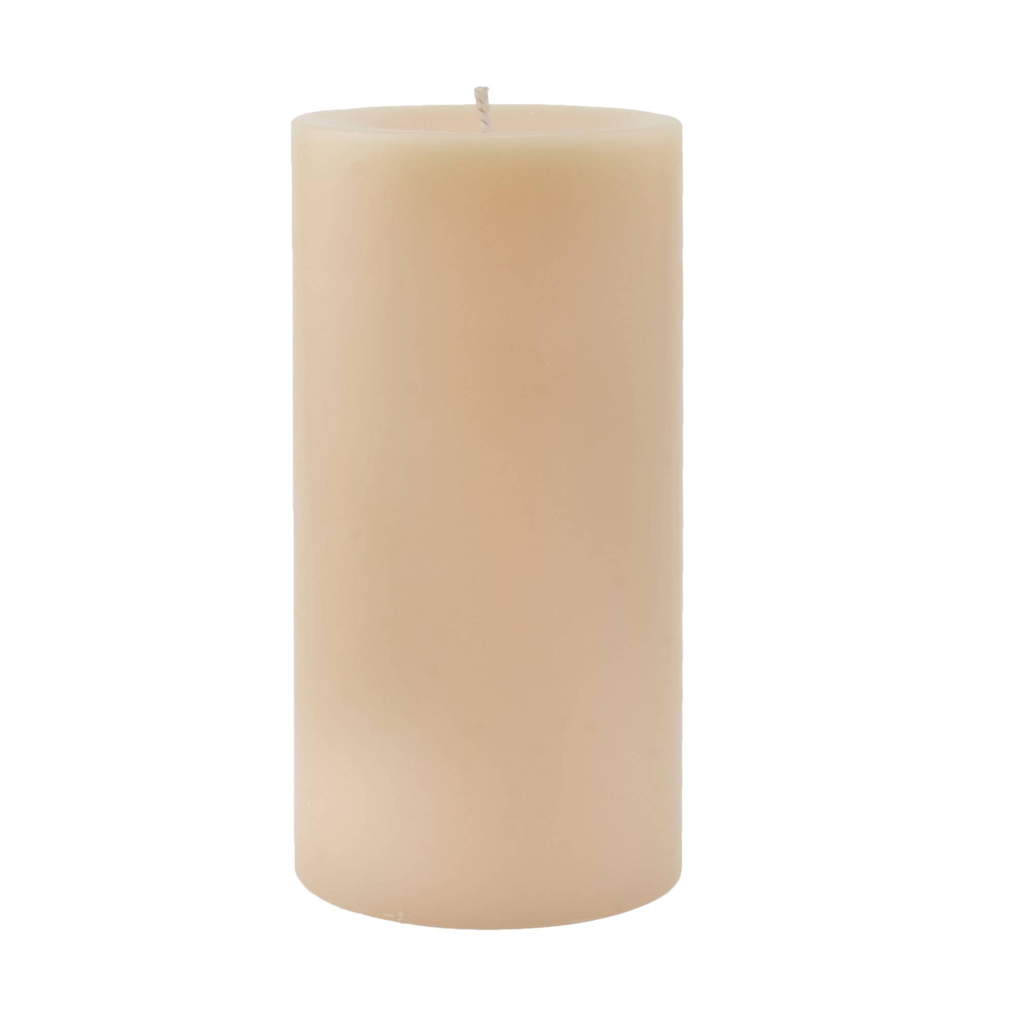 Pillar Candles, 3x6 Tan
