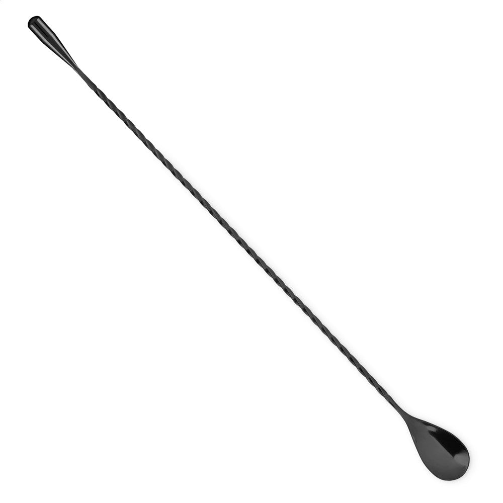 Black Weighted Barspoon