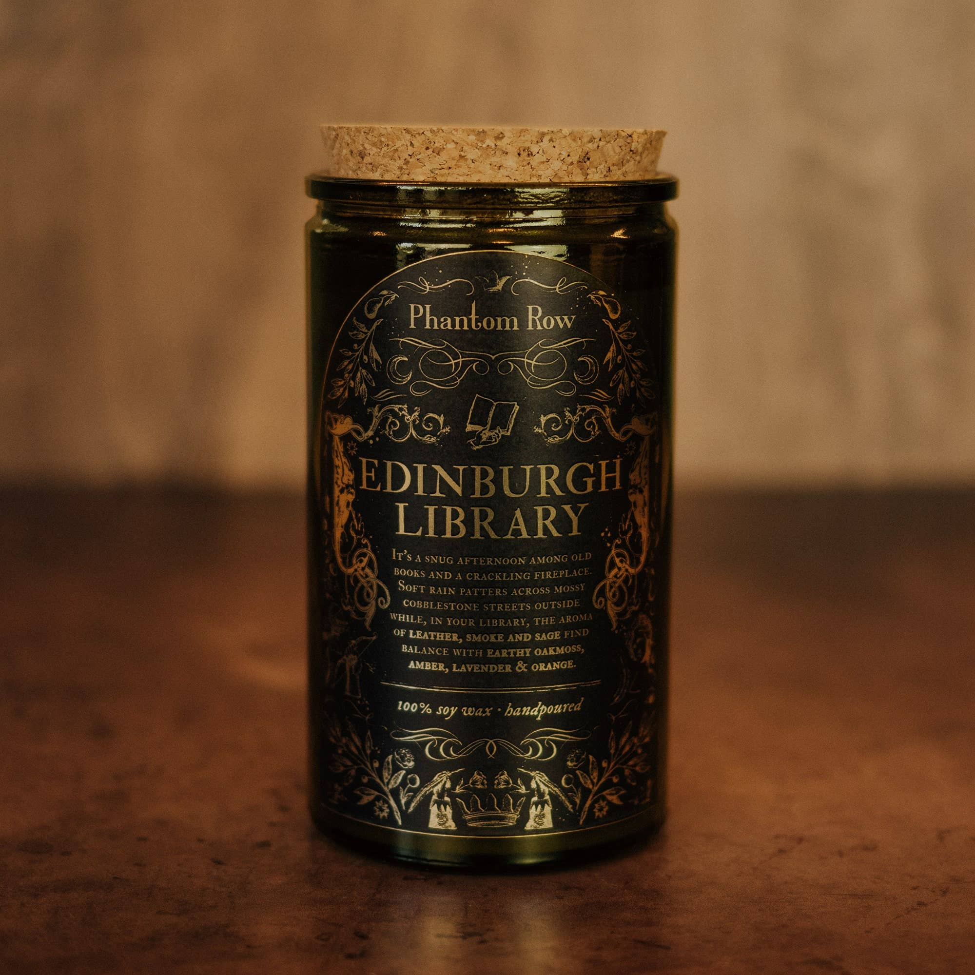 Edinburgh Library Candle