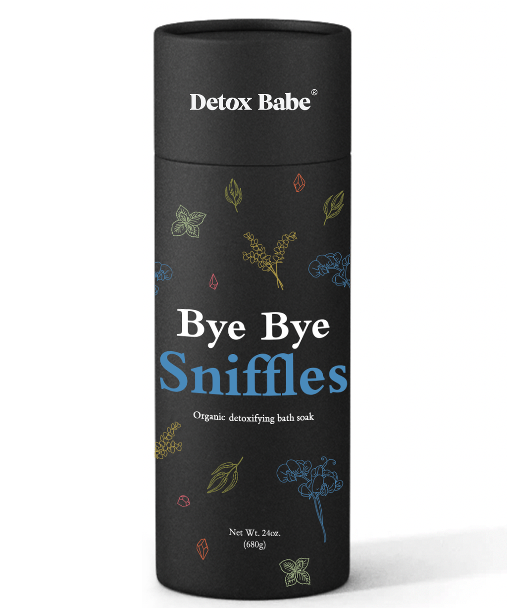 Bye Bye Sniffles Organic Bath Salt Soak