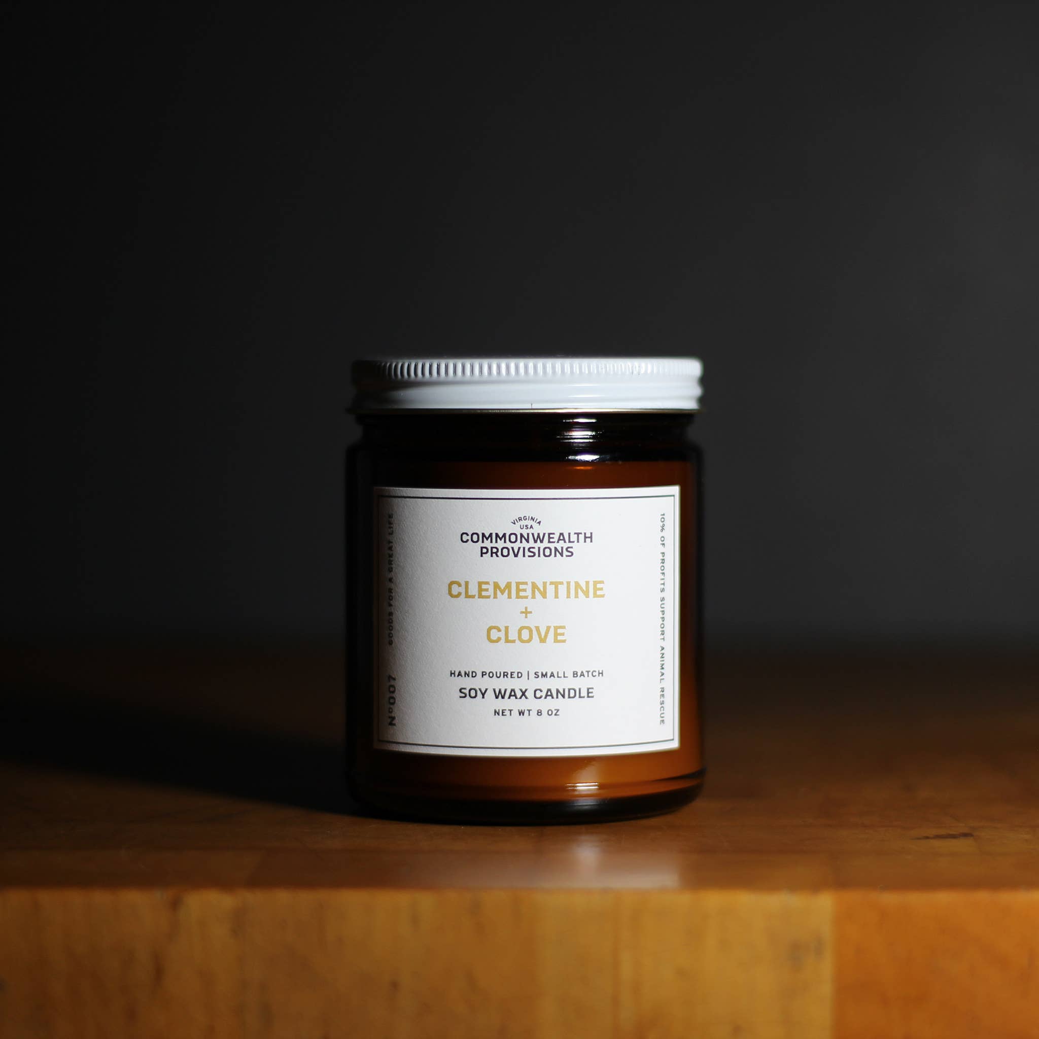 Clementine + Clove Candle