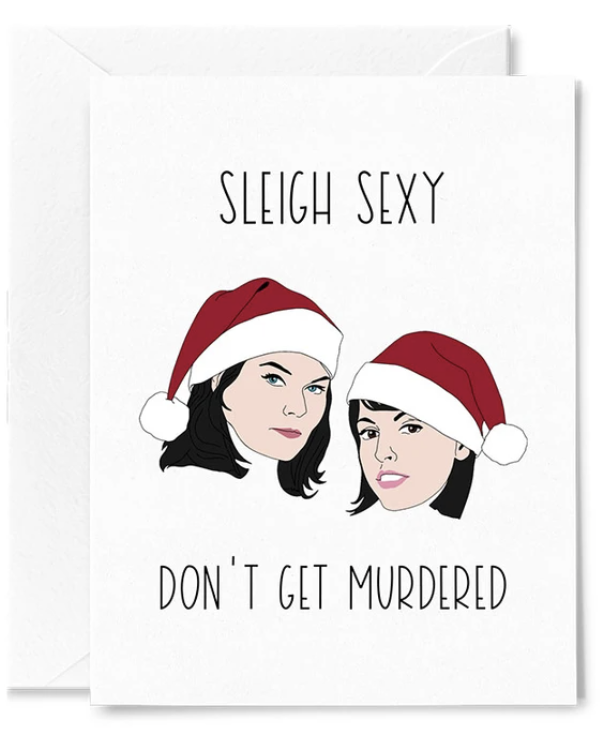 Sleigh Sexy Christmas Card