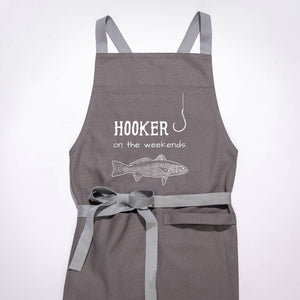 Hooker on the Weekends Apron