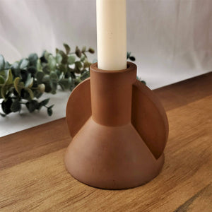 Sunset Taper Candle Holder, Sienna