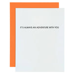 Always An Adventure With You Card