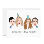 Oh Schitt! Birthday Card