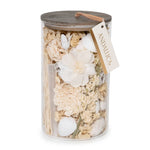 White Selenite & Sandalwood Potpourri Jar