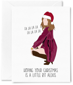 A Little Bit Alexis Christmas Card