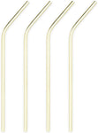 Gold Cocktail Straws