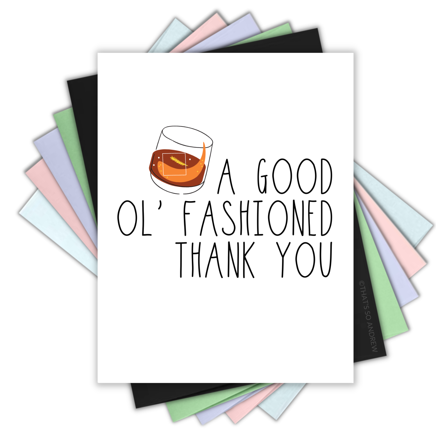 Good Ol Fashioned Thank You Card
