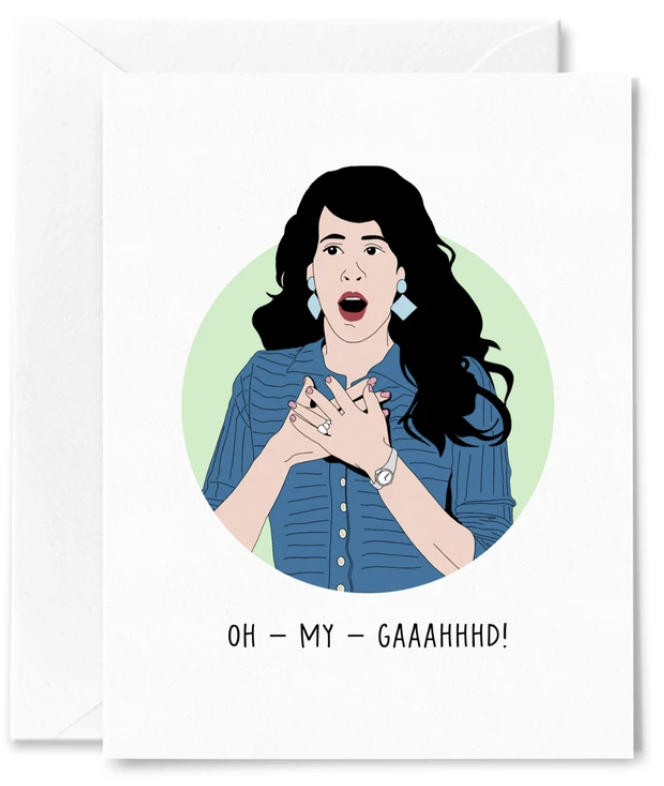 Janice OMG Birthday Card