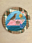 Lake Picnic Bone China Plate