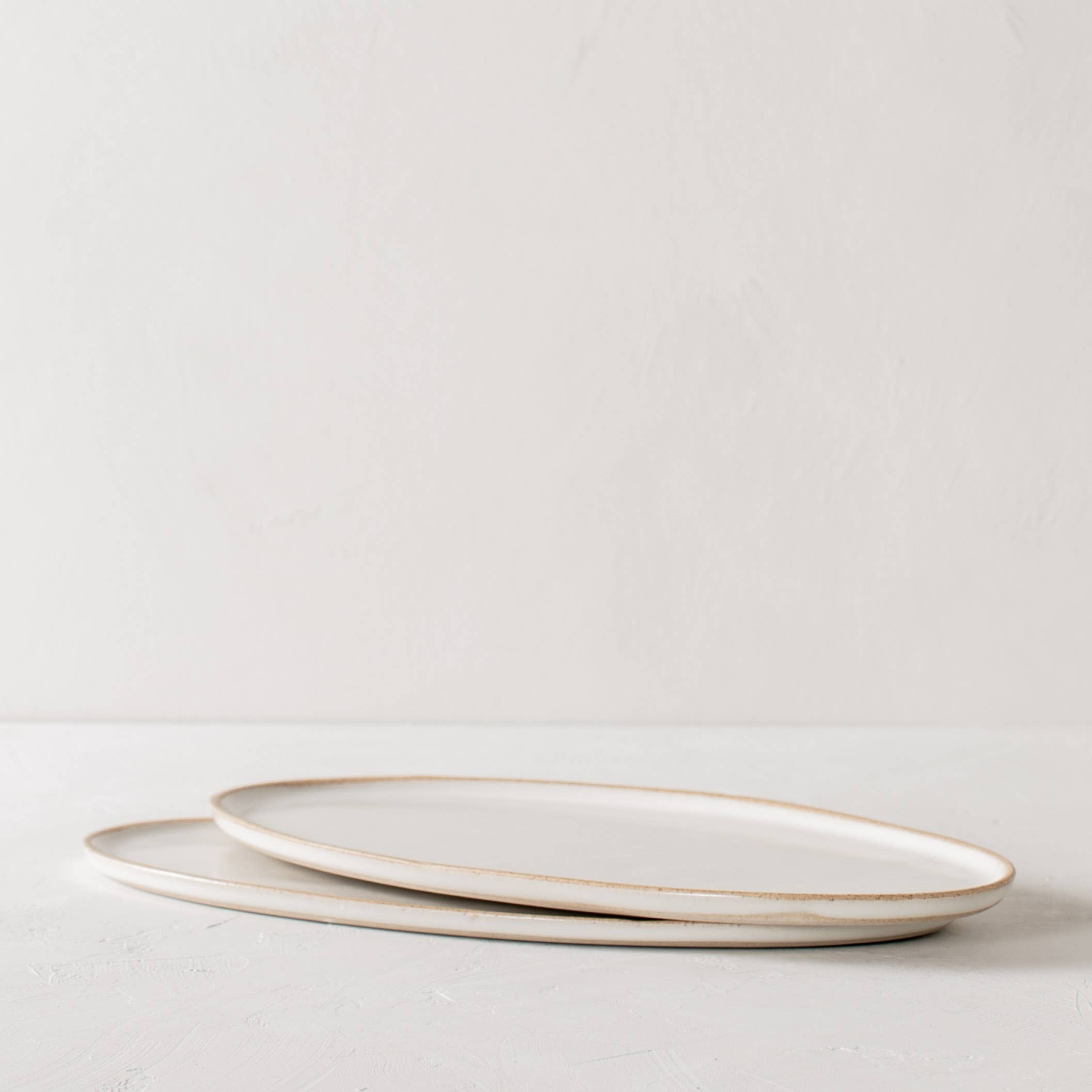 Minimal Oval Serving Tray