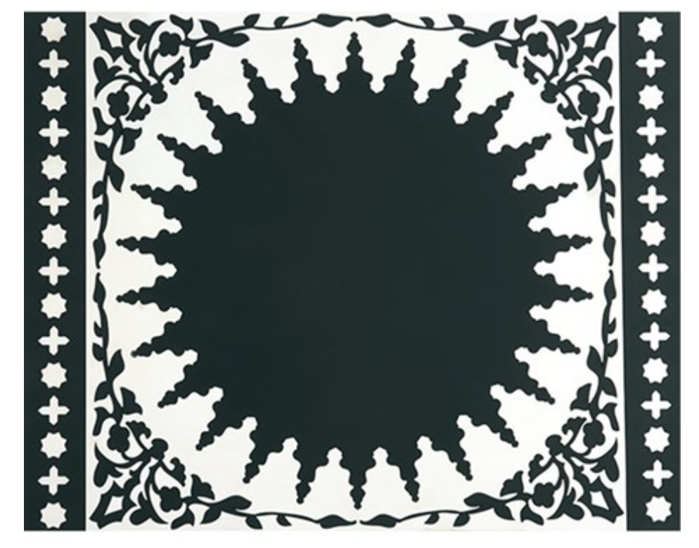 Mosaic Black Placemat