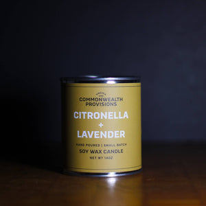 Citronella + Lavender Candle