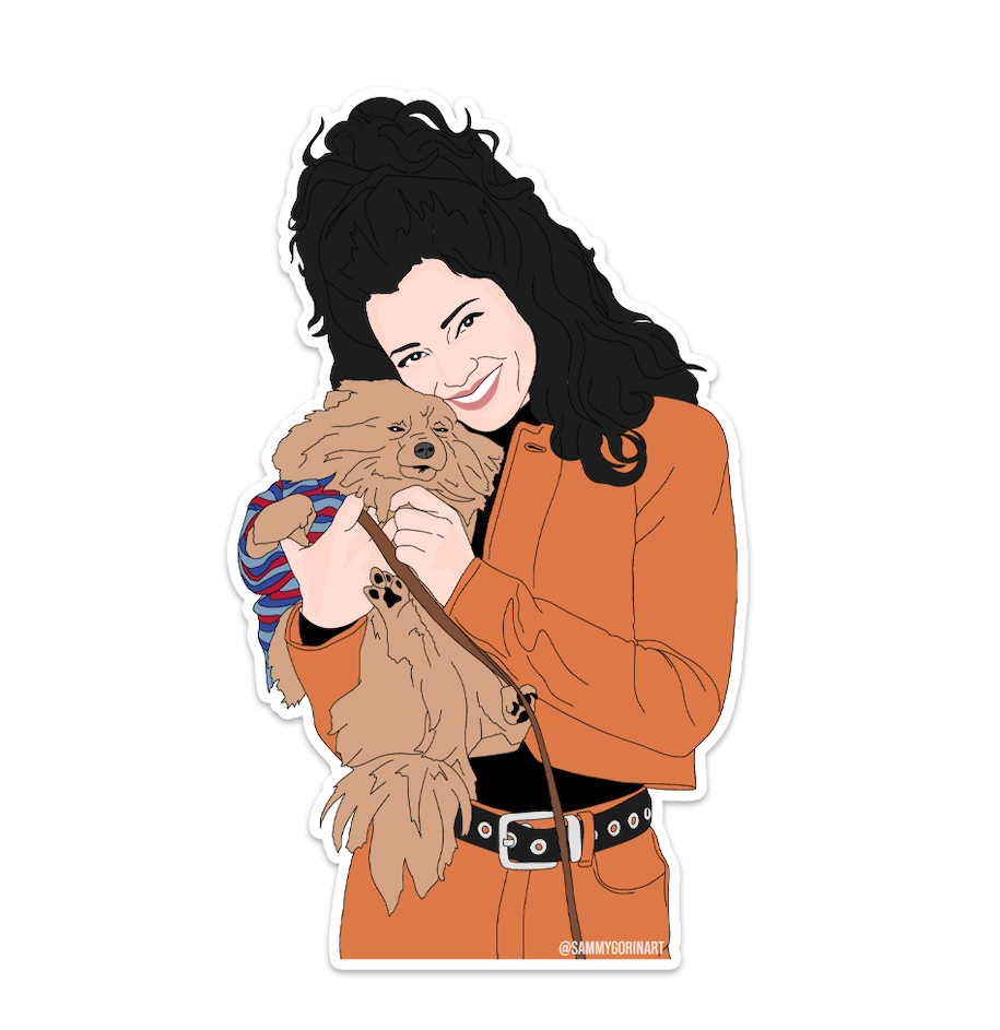 Fran and Chester Fine, The Nanny, Sticker