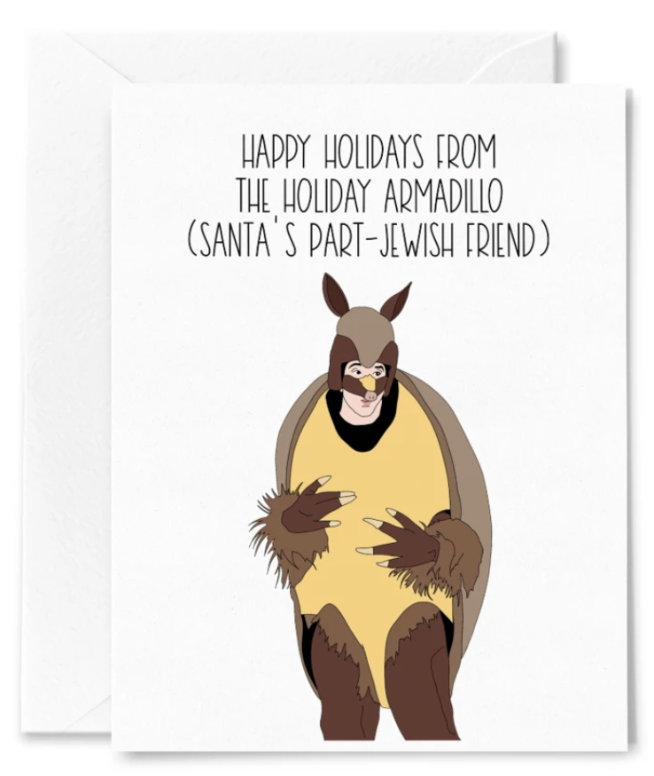 Ross Holiday Armadillo Card