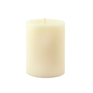Pillar Candles, 3x4 Ivory