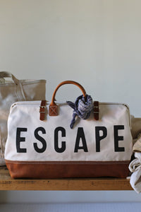 Escape Traveler Bag, Ivory Shoulder Strap