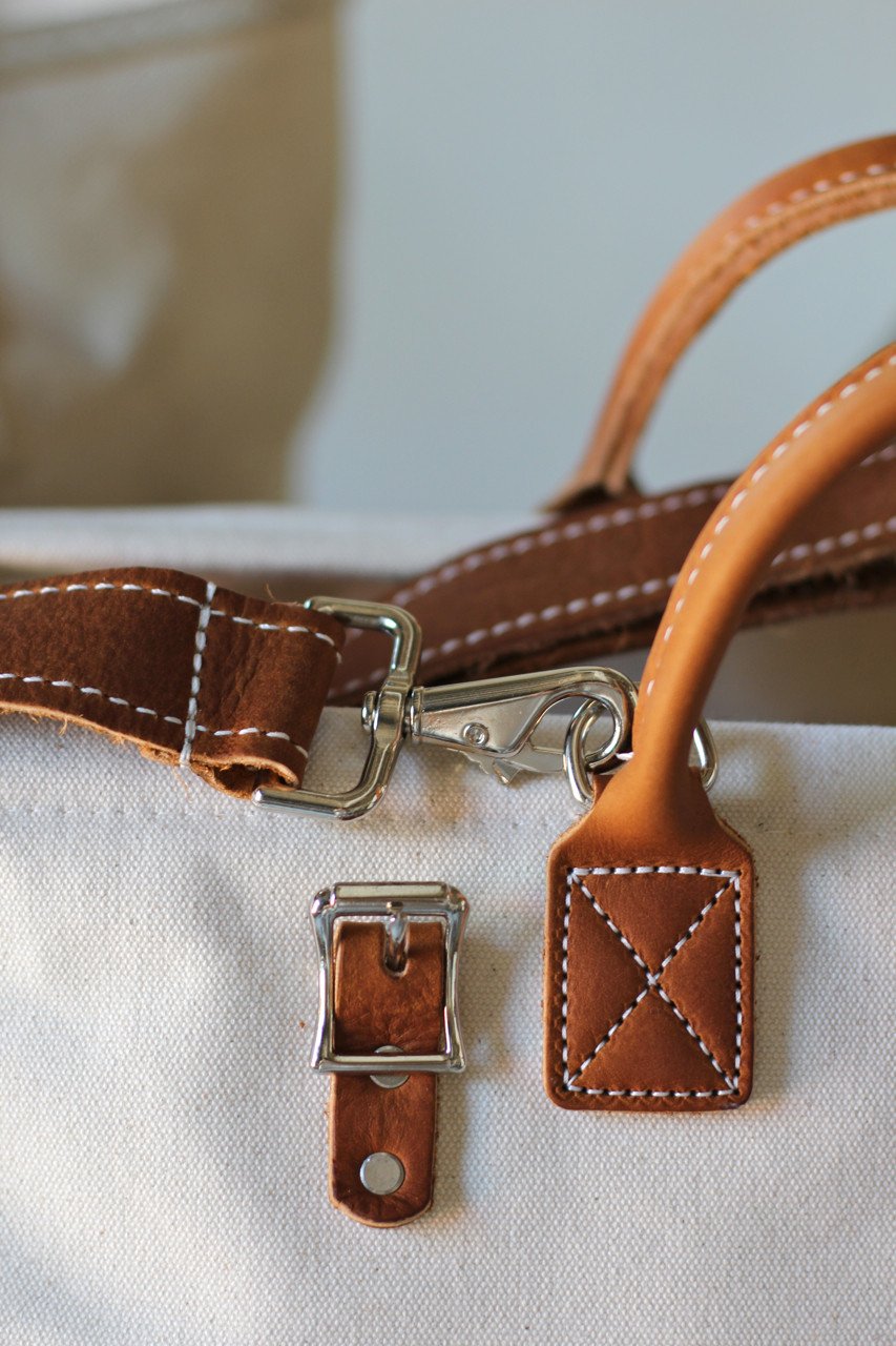 Escape Traveler Bag, Ivory Shoulder Strap