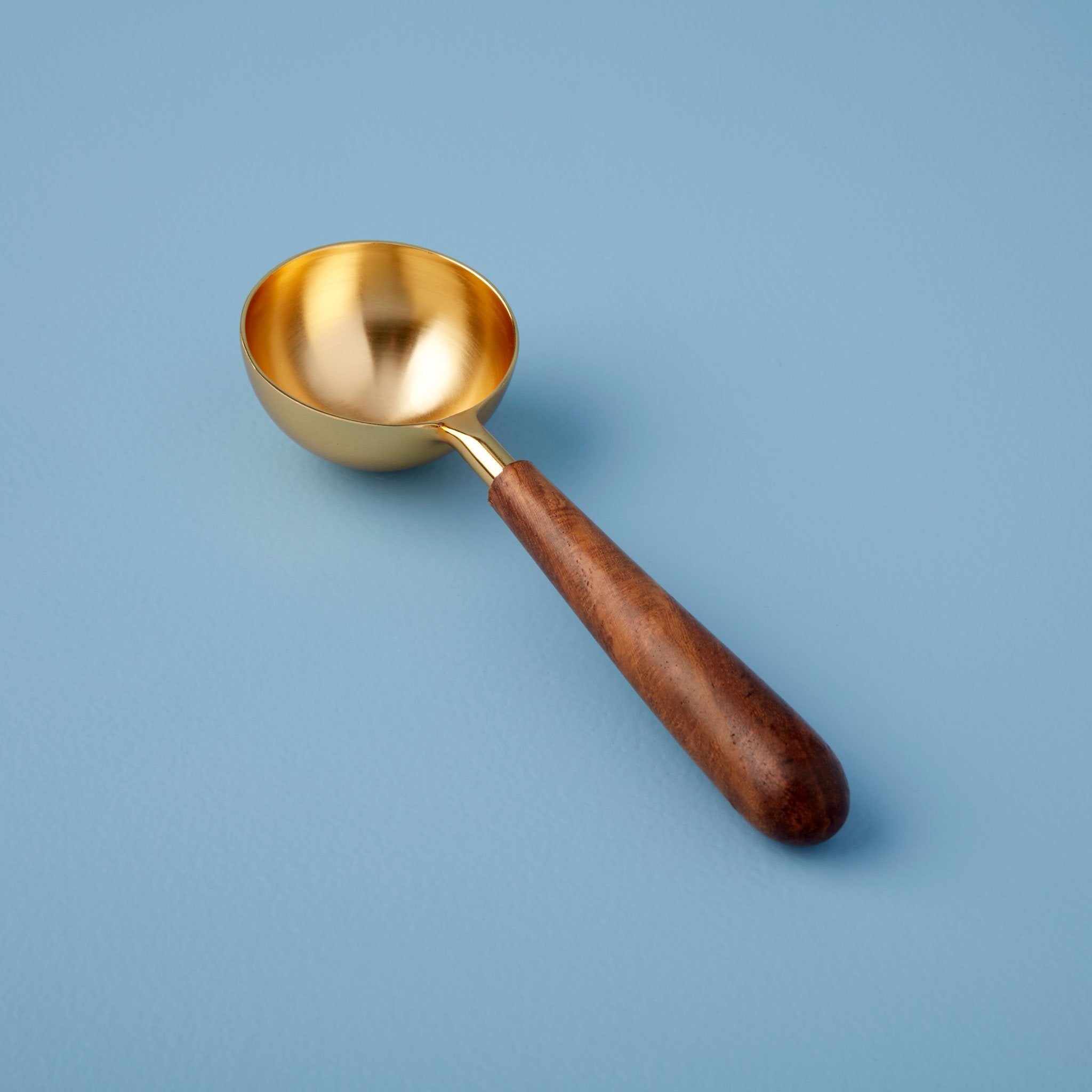 Gold Wood Scoop