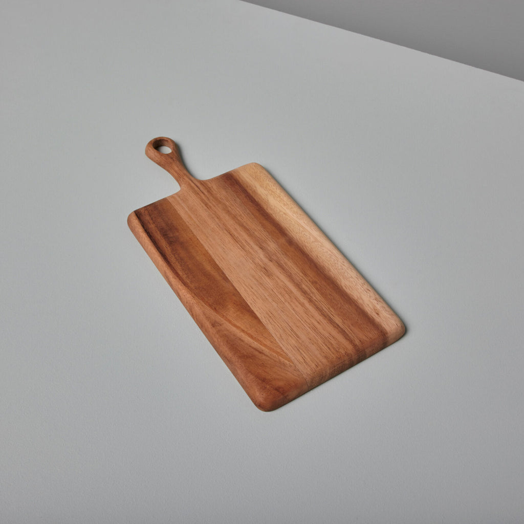 Acacia Rectangular Serving Board + Handle, Mini