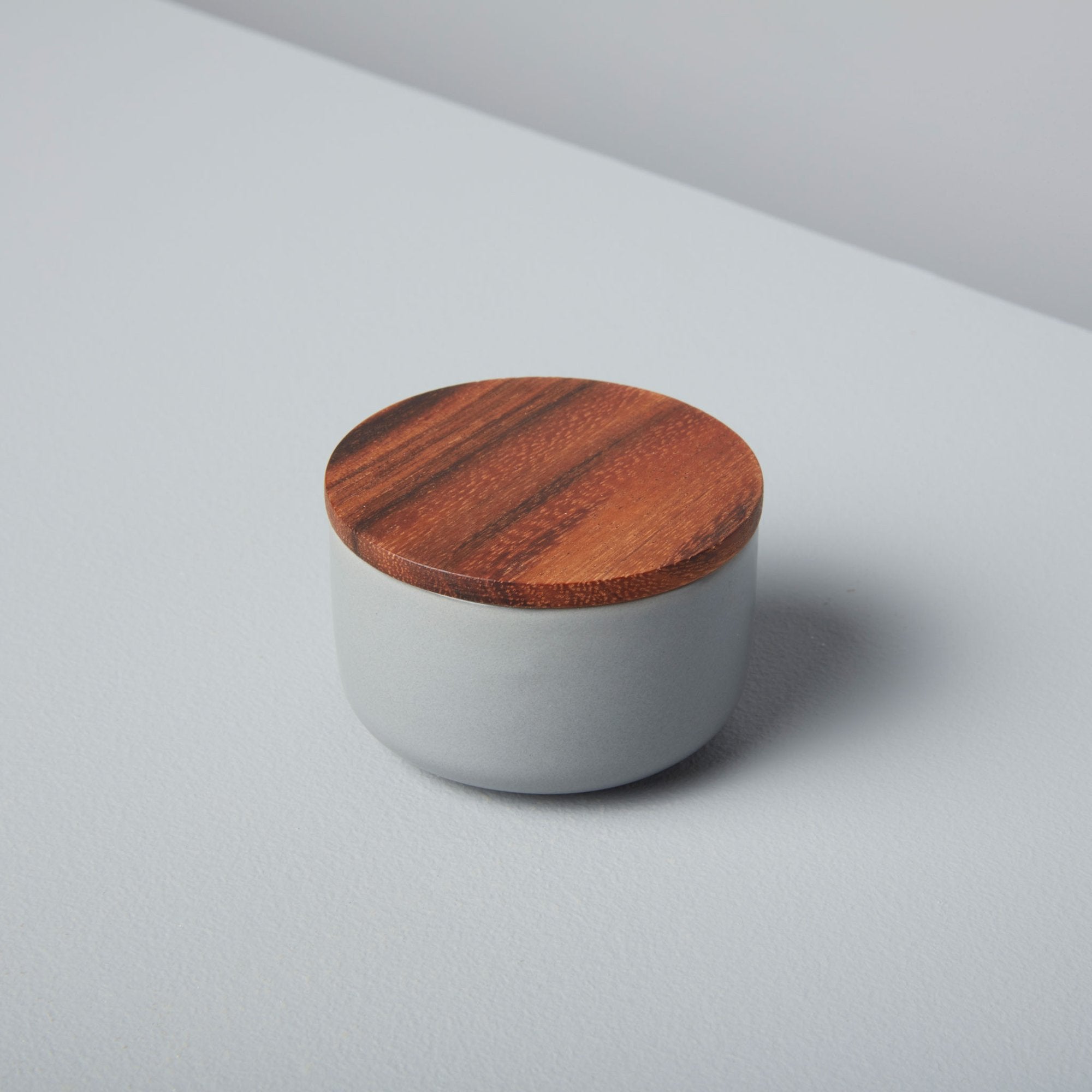 Brampton Stoneware Canister, Small White
