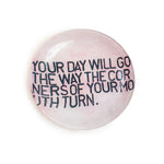 Your Day Decoupage Plate