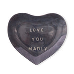 Love You Madly Decoupage Plate