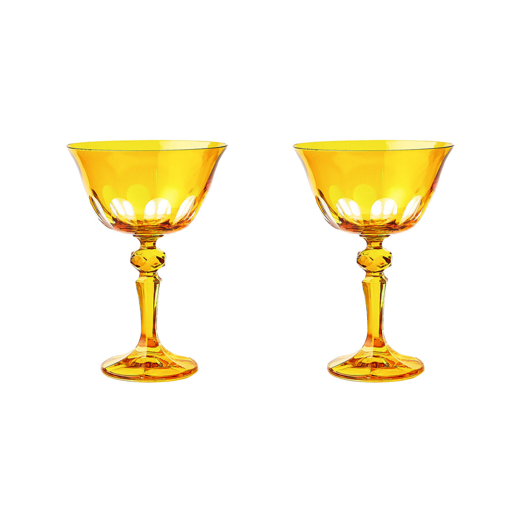 Coupe Rialto Glass, Ginger