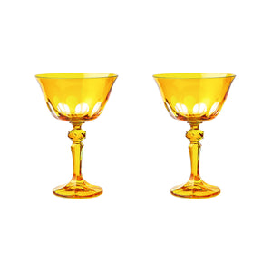 Coupe Rialto Glass, Ginger