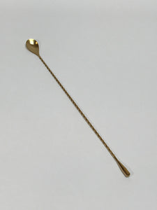 Gold Weighted Barspoon