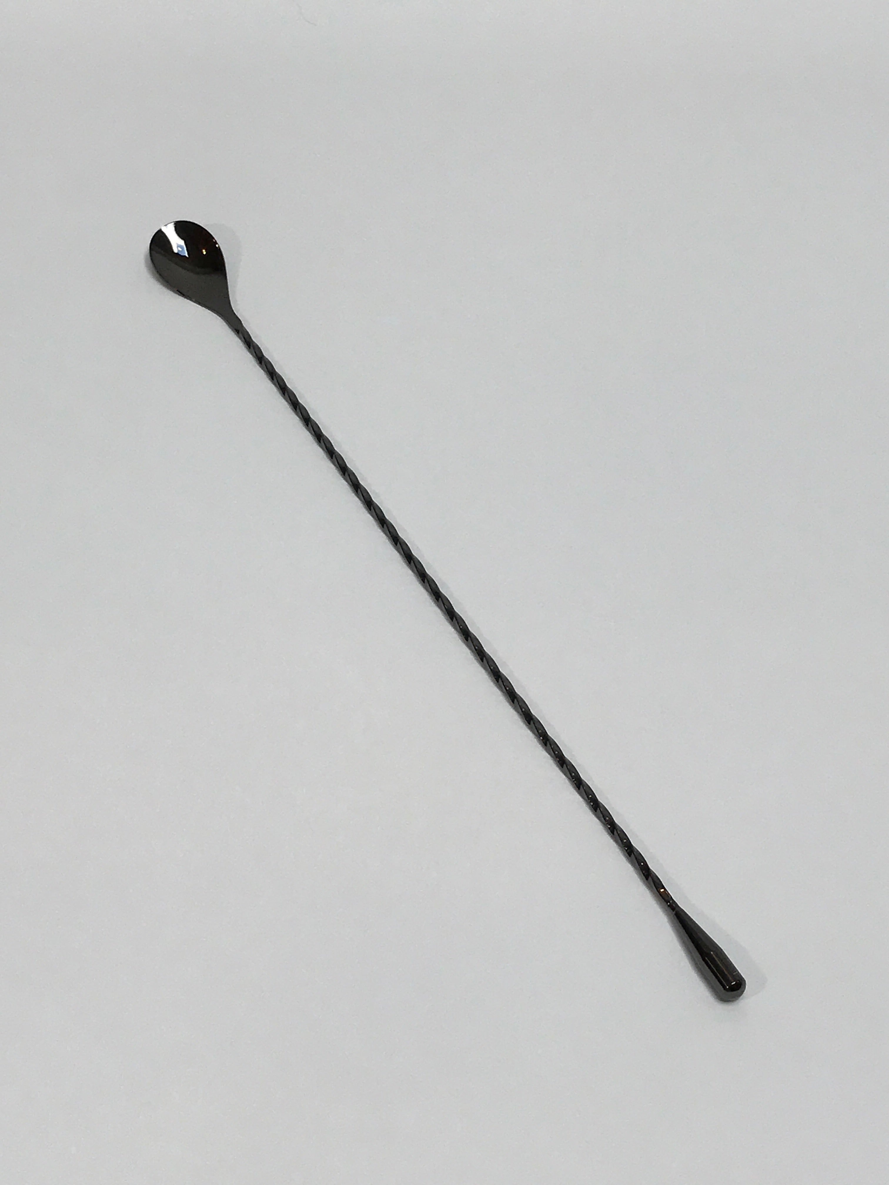 Black Weighted Barspoon