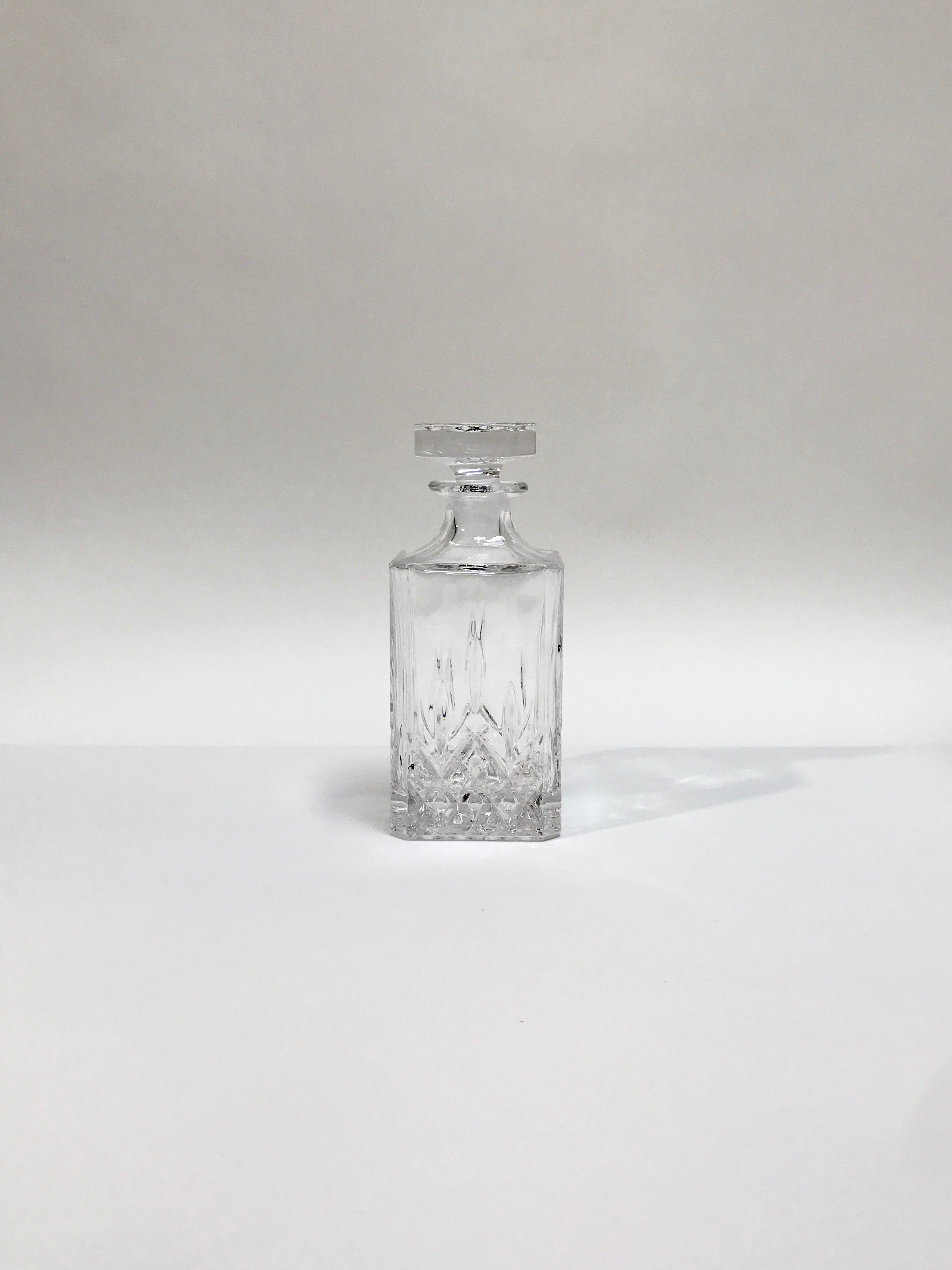 Cut-Glass Liquor Decanter