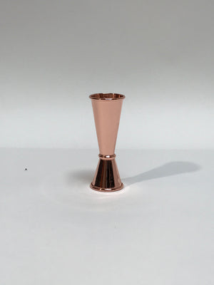 Copper Japanese Style Double Jigger