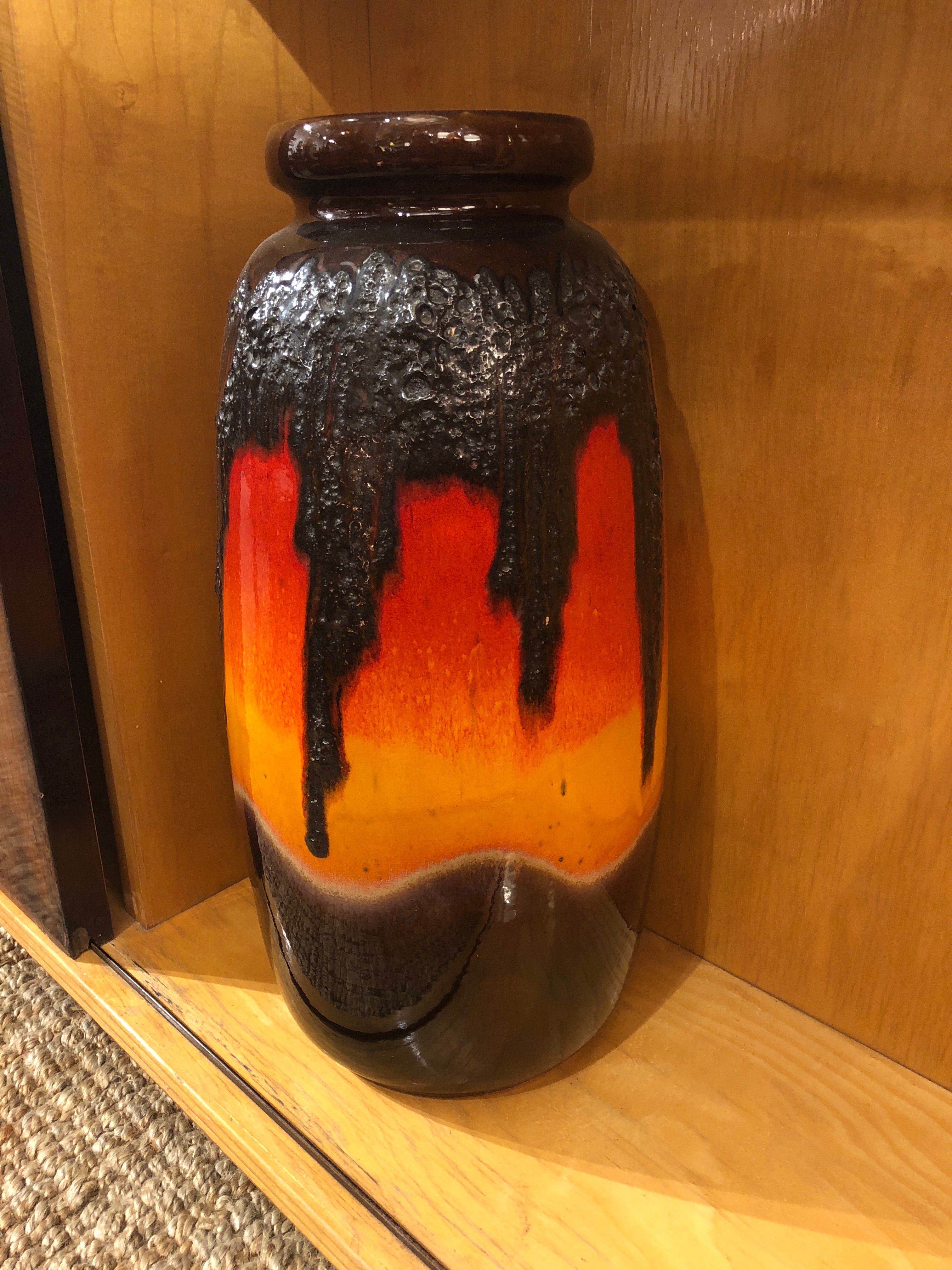 West German, Floor Vase