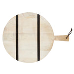 Striped Mango Wood Board, Round