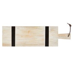 Striped Mango Wood Board, Rectangular
