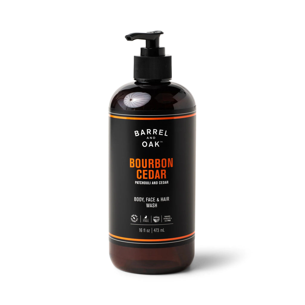 All-In-One Body Wash, Bourbon Cedar