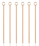 Copper Cocktail Pick Set