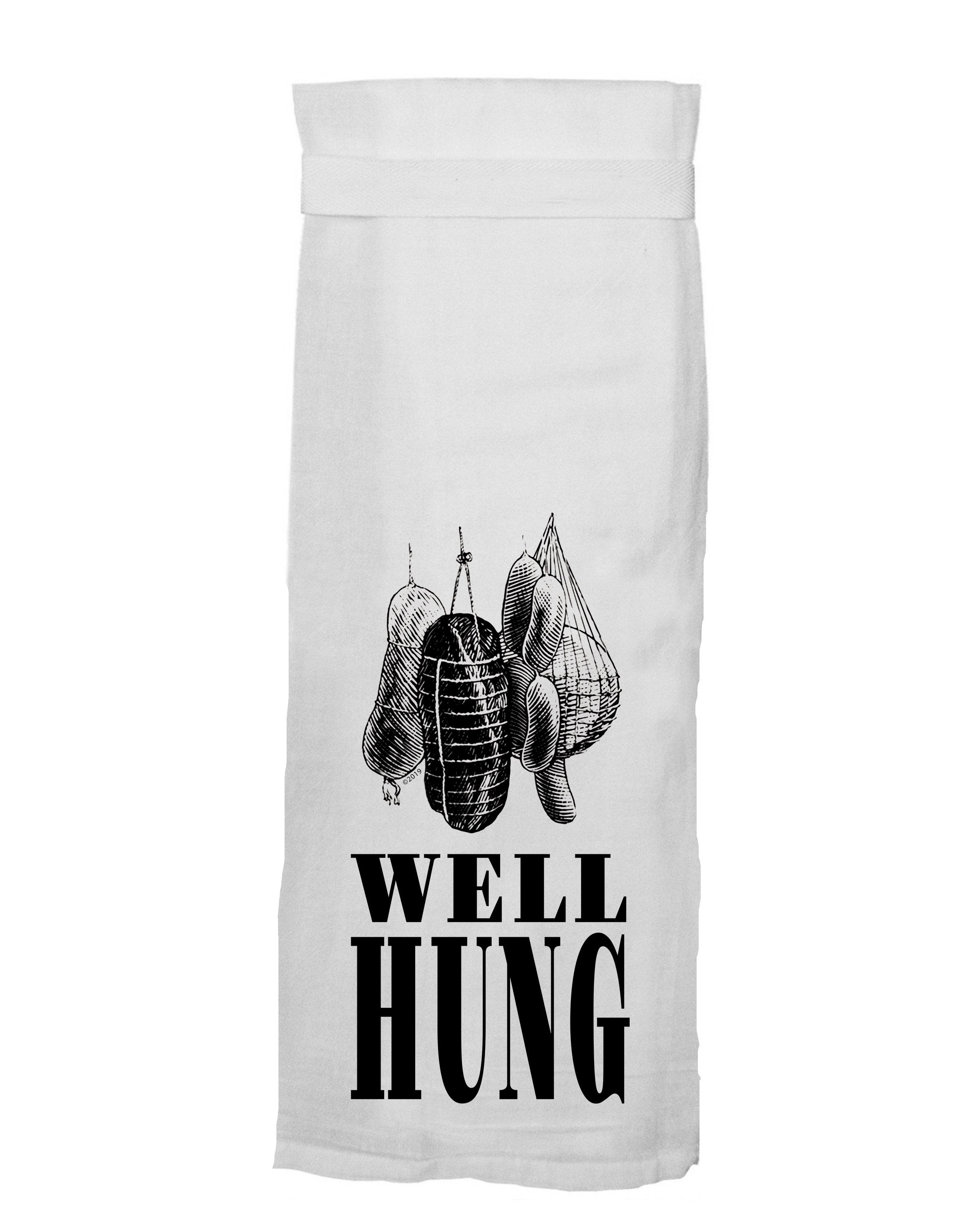 Well Hung Tea Towel