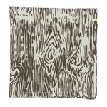 Faux Bois Napkin Set of Four, Pewter