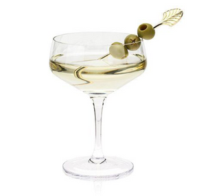 Art Deco Gold Cocktail Pick Set