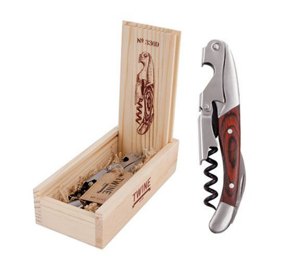 Twine Wooden Corkscrew
