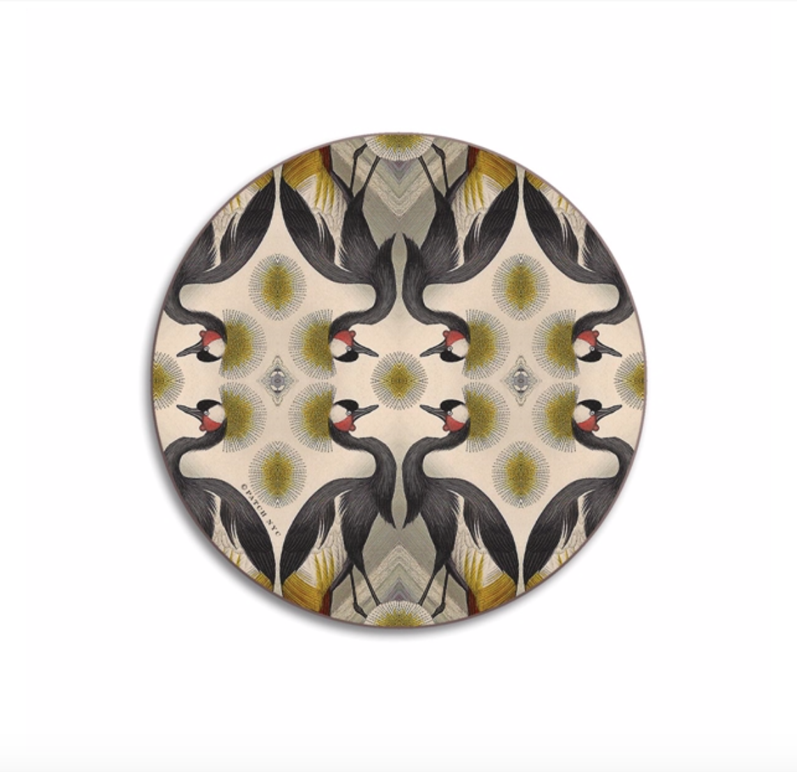 Crested Crane Coaster