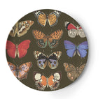 Metamorphosis Butterfly Round Tray, Melamime
