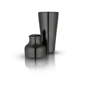 French-Style Gunmetal Black Cocktail Shaker