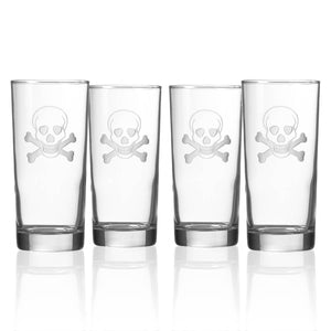 Skull Highball Glass