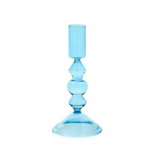 Wisteria Candleholder Blue, Small
