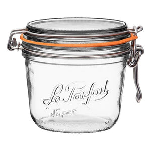 500ml French Glass Preserving Jar
